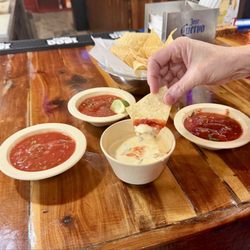 El Potro - Love the white cheese dip and ask for the hot sauce..... it is so good.