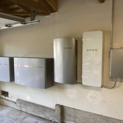 Smart Home Security Control - Enphase batteries and gateway with SPAN smart electric panel