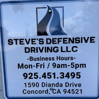 Steve’s Defensive Driving - We accommodate your schedule, we're open every day, and there are no cancellation fees. - Driving Schools Near Me - Concord, California