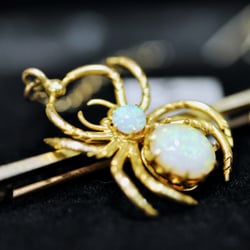 Brisbane Opal Museum - White opal antic jewellery