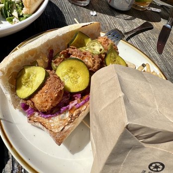 Flying Pig Pub & Kitchen - Shrimp Sando - Pubs Near Me - Oceanside, California