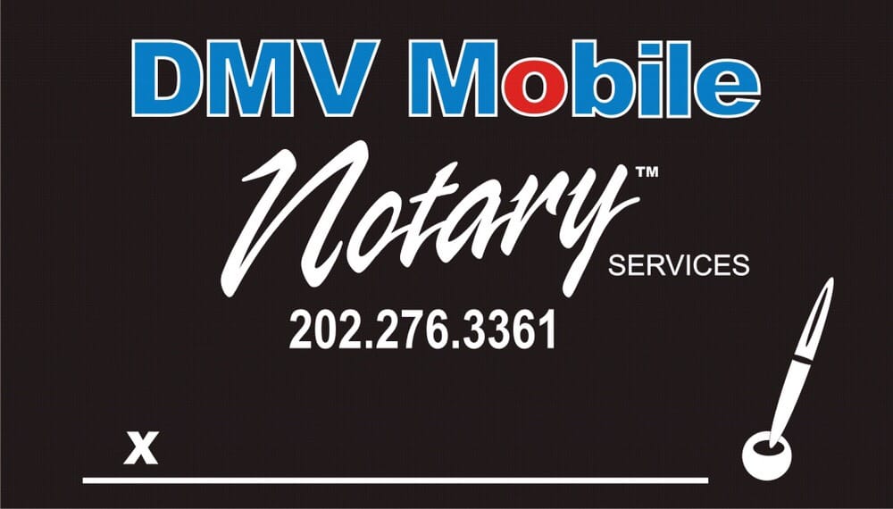 DMV MOBILE NOTARY Updated August 2024 Alexandria VA, Maryland