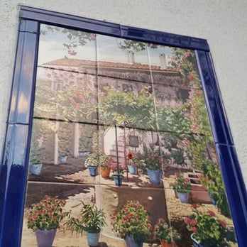 Salera - Tapas Y Mas - Azulejos - die andalusischen Kacheln mal ohne Muster sondern als Bild - Spanish Near Me - Cologne, NW