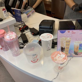 Ume Tea - Cute cups - Bubble Tea Near Me - Los Angeles, California