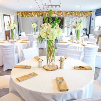 Moonstone Cellars - tables set for a wedding reception - Wineries Near Me - Cambria, California