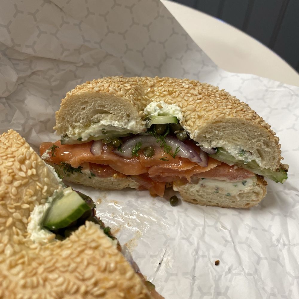 Lox bagel