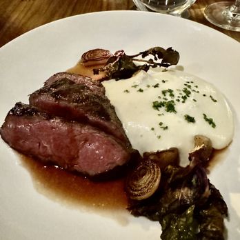 Bûcheron - Sakura wagu culotte steak - don't sleep on the potato mousse - French Near Me - Minneapolis, Minnesota