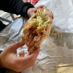Hoagie City - Turkey and Ham w/ Bacon, lettuce, tomato, onion and Mayo.