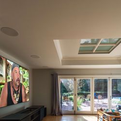 Audio Video Integration - Your living room, reimagined as a private cinema.