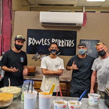 Bowles Burritos - The "banditos" behind the walk up counter. Handsome no? (01/02/2021) - Mexican Near Me - Kailua, Hawaii Bowles Burritos - The "banditos" behind the walk up counter. Handsome no? (01/02/2021) - Mexican Near Me - Kailua, Hawaii