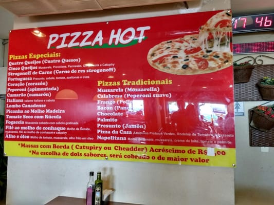 Menu photo 1 Pizza Hot Balneário Camboriú, SC