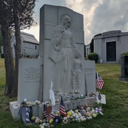 Gate of Heaven Cemetery - Babe Ruth at the Gate of Heaven Cemetery
