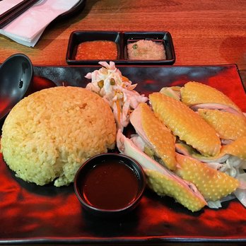Stick & Steam - Hainan Chicken Rice Plate - Dim Sum Near Me - Millbrae, California Stick & Steam - Hainan Chicken Rice Plate - Dim Sum Near Me - Millbrae, California
