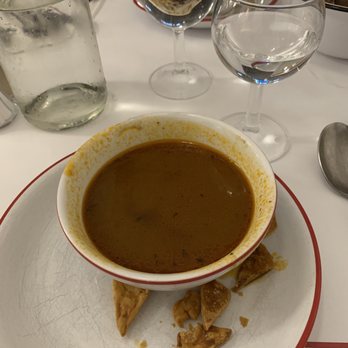 Bouillon Pigalle - Crab Bisque- no actual crab or anything else in liquid - French Near Me - Paris, 75 Bouillon Pigalle - Crab Bisque- no actual crab or anything else in liquid - French Near Me - Paris, 75