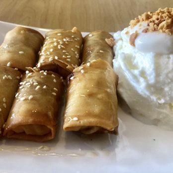 Krua Thai - 3. Fried Banana with Ice Cream - Thai Near Me - Chula Vista, California
