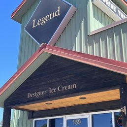 Exterior outside entrance of Legend Ice Cream - Outside - East Wenatchee, Washington Exterior outside entrance of Legend Ice Cream - Outside - East Wenatchee, Washington