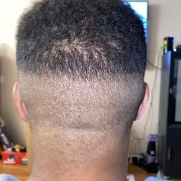 Probably the worst "fade" I've ever had Probably the worst "fade" I've ever had