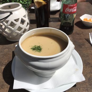 Dell'Arte - Delicious soup, not sure what kind, it came with the special - Belgian Near Me - Bruges, VWV