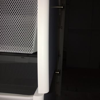 The Container Store - Another example of the mismatch and shoddy workmanship - Home Decor Near Me - Corte Madera, California
