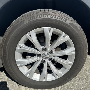 America's Tire - Here is the picture of my rim from before. No marks. - Wheel & Rim Repair Near Me - Millbrae, California