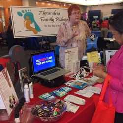 Alexandria Family Podiatry - At the 2014 USPTO Health and Wellness Fair