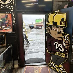 CBD Farmacy - Front door of the smoke shop.