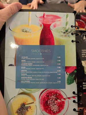 Menu photo 1 A.M. Déjeuner Dîner Boisbriand, QC