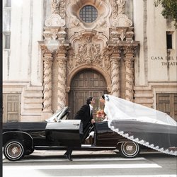Rachel & Rose Bridal - The length of the veil was perfect
