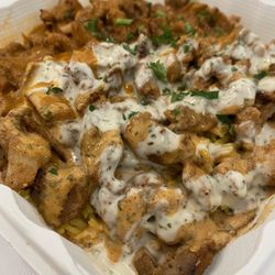 ShaQ - Butter chicken, chicken Shawarma Dinner banger
