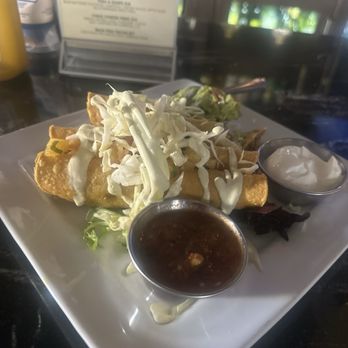 Ortiz Restaurant - Pulled pork flautas YUMMY! - Bakeries Near Me - Santa Fe, New Mexico