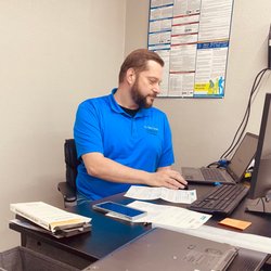 On Spot Techs Computer & IT Services - Jeremy working back in the shop