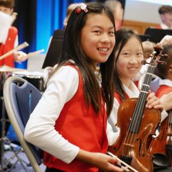 Red band is our beginners band program where students are introduced to new instruments.