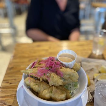 Slapfish - Fried pickles! Amazing! - Seafood Near Me - Hilton Head Island, South Carolina Slapfish - Fried pickles! Amazing! - Seafood Near Me - Hilton Head Island, South Carolina