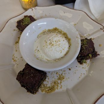 Ottoman Taverna - Chocolate baklava with ice cream, a must order! - Mediterranean Near Me - Washington, DC, District of Columbia Ottoman Taverna - Chocolate baklava with ice cream, a must order! - Mediterranean Near Me - Washington, DC, District of Columbia