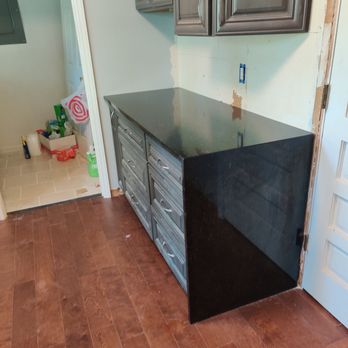 Solid World S. Granite Marble Quartz - Waterfall countertop - Countertop Installation Near Me - Greensboro, North Carolina Solid World S. Granite Marble Quartz - Waterfall countertop - Countertop Installation Near Me - Greensboro, North Carolina