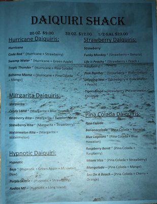 Menu photo 3 Daiquiri Shack Watauga, TX Menu photo 3 Daiquiri Shack Watauga, TX