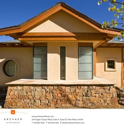 Archaeo Architects - The owner's desire was for a home blending Asian design characteristics with Southwestern architecture