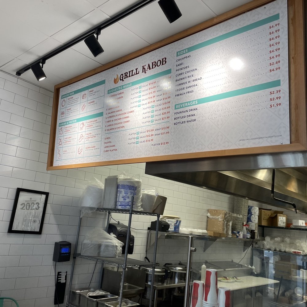 Grill Kabob - Menu and front desk - Middle Eastern Near Me - Vienna, Virginia Grill Kabob - Menu and front desk - Middle Eastern Near Me - Vienna, Virginia
