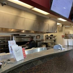 Geraci's Pizza - The counter