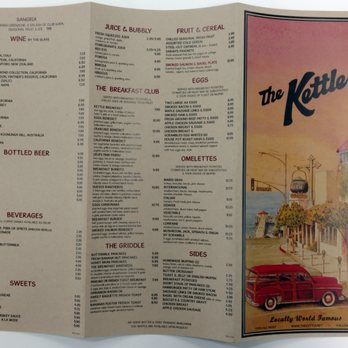 The Copy Shop - Menus for the kettle printed on our kraft stock for that natural feel. - Printing Services Near Me - Manhattan Beach, California