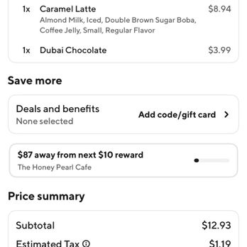 The Honey Pearl Cafe - Ordered! - Bubble Tea Near Me - Reedley, California The Honey Pearl Cafe - Ordered! - Bubble Tea Near Me - Reedley, California