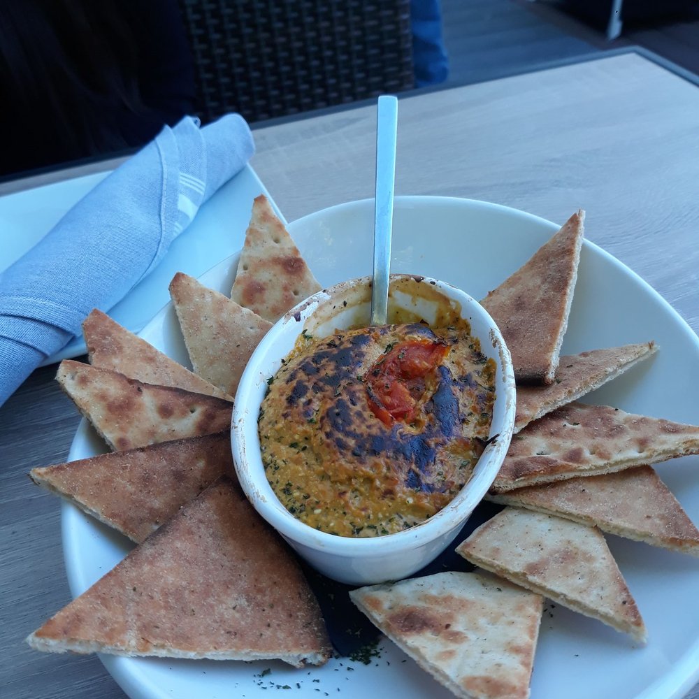The River Merchant - Fire Roasted Feta Dip - New American Near Me - Kent, Ohio The River Merchant - Fire Roasted Feta Dip - New American Near Me - Kent, Ohio