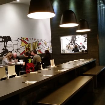 NUDO - Tables Inside Restaurant - Asian Fusion Near Me - Spokane, Washington