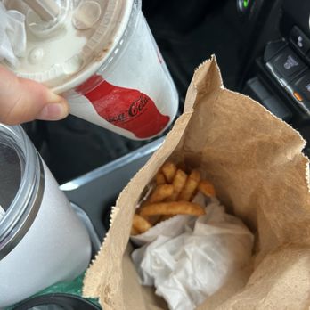 Scott's Dairy Freeze - Kids meal with chocolate shake. - Ice Cream & Frozen Yogurt Near Me - North Bend, Washington Scott's Dairy Freeze - Kids meal with chocolate shake. - Ice Cream & Frozen Yogurt Near Me - North Bend, Washington