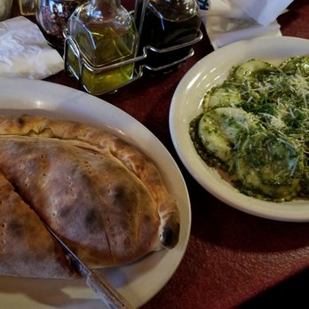 D'Aurelios - Calzones are huge. Ravioli was great! - Pizza Near Me - Fort Bragg, California
