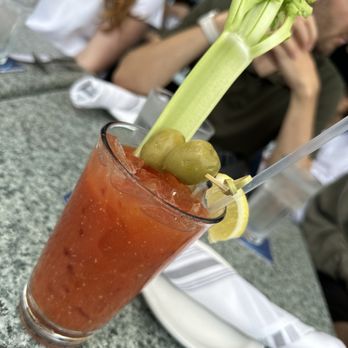The Landing Restaurant - Spicy Bloody Mary tasted more like watered down cocktail sauce than a flavorful Bloody Mary. Would not order again. - Seafood Near Me - Marblehead, Massachusetts The Landing Restaurant - Spicy Bloody Mary tasted more like watered down cocktail sauce than a flavorful Bloody Mary. Would not order again. - Seafood Near Me - Marblehead, Massachusetts