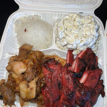 Hawaiian Style Grill - Mix plate Mauna Loa chicken and hokus bbq chicken - Hawaiian Near Me - Vancouver, Washington Hawaiian Style Grill - Mix plate Mauna Loa chicken and hokus bbq chicken - Hawaiian Near Me - Vancouver, Washington