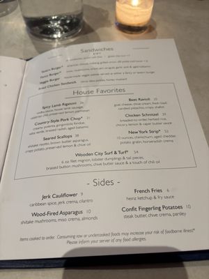 Menu photo 5 Wooden City Chattanooga, TN