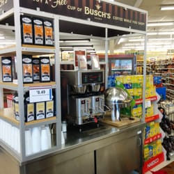 Busch's Valu Land - Have some free coffee while you shop.