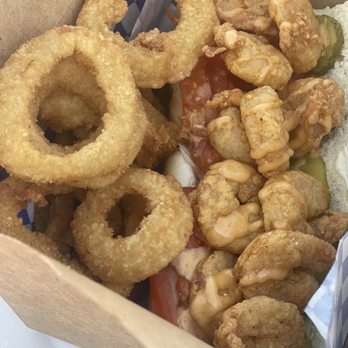 Off The Hook Seafood - Shrimp Po  Boy - Food Trucks Near Me